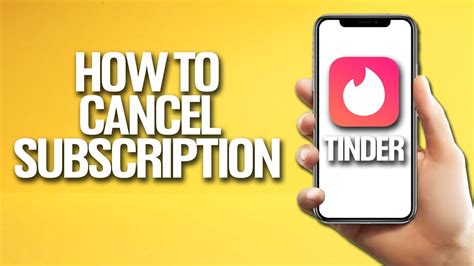 tinder stopzetten|Cancel your subscription or membership